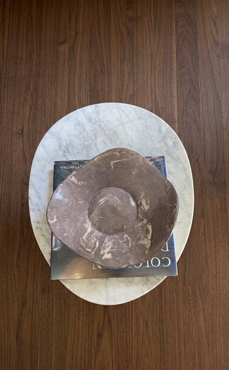 Marbled Decorative Bowl