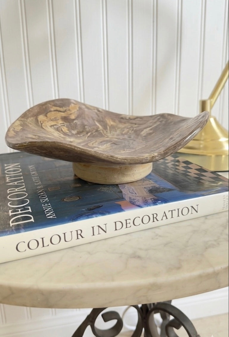 Marbled Decorative Bowl
